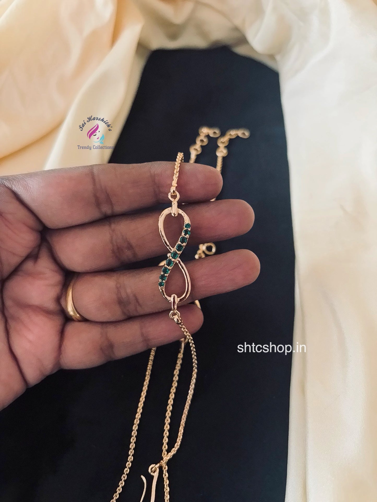 Five Metal Premium Quality Infinity Bracelet - SHTC1665