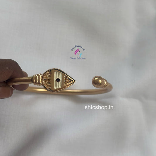 Five Metal/ Panchalogam/ Impon Kada Bangles for Men - SHTC1698