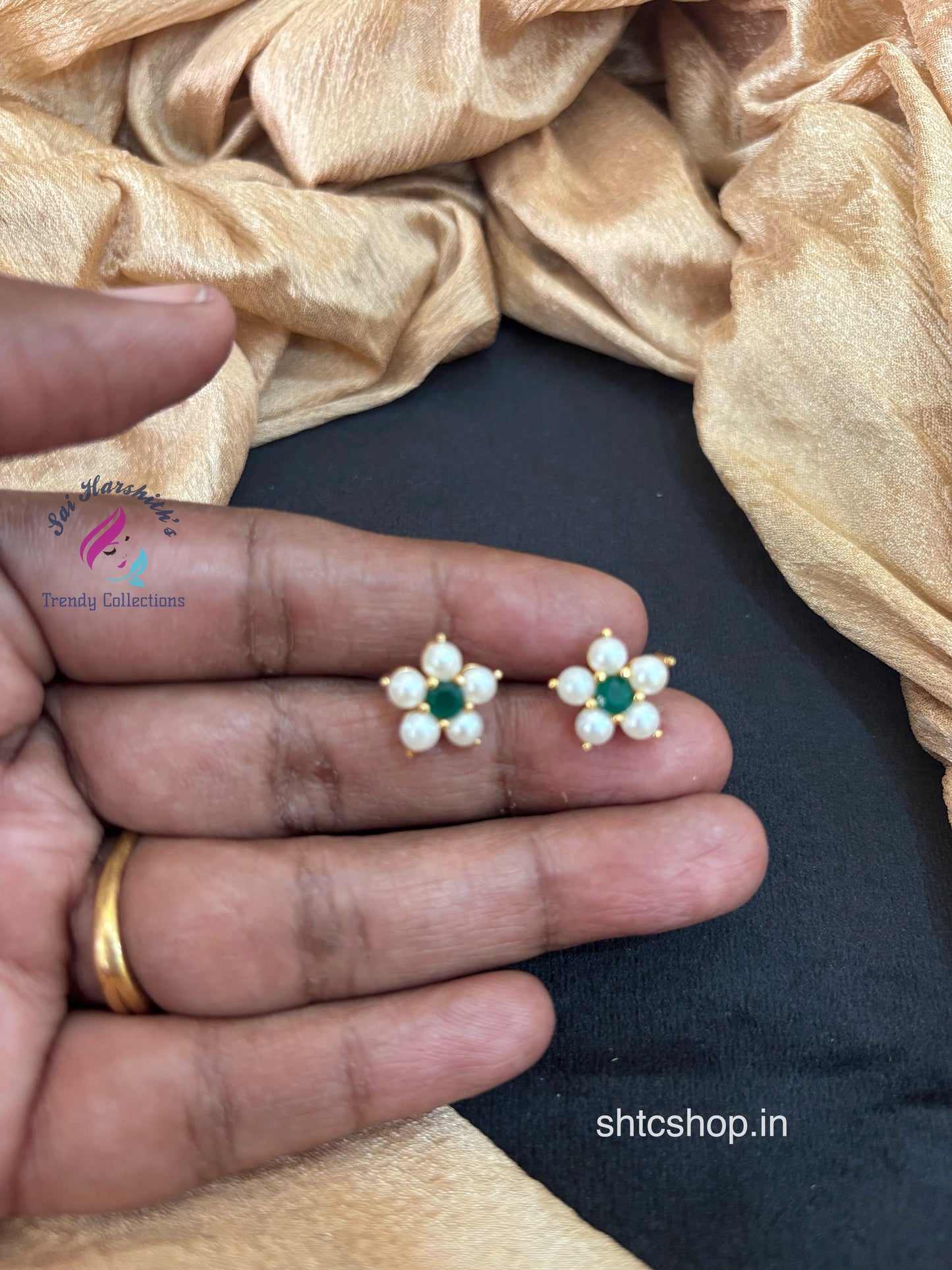 Cute Regular wear Earrings with beads - SHTC1702