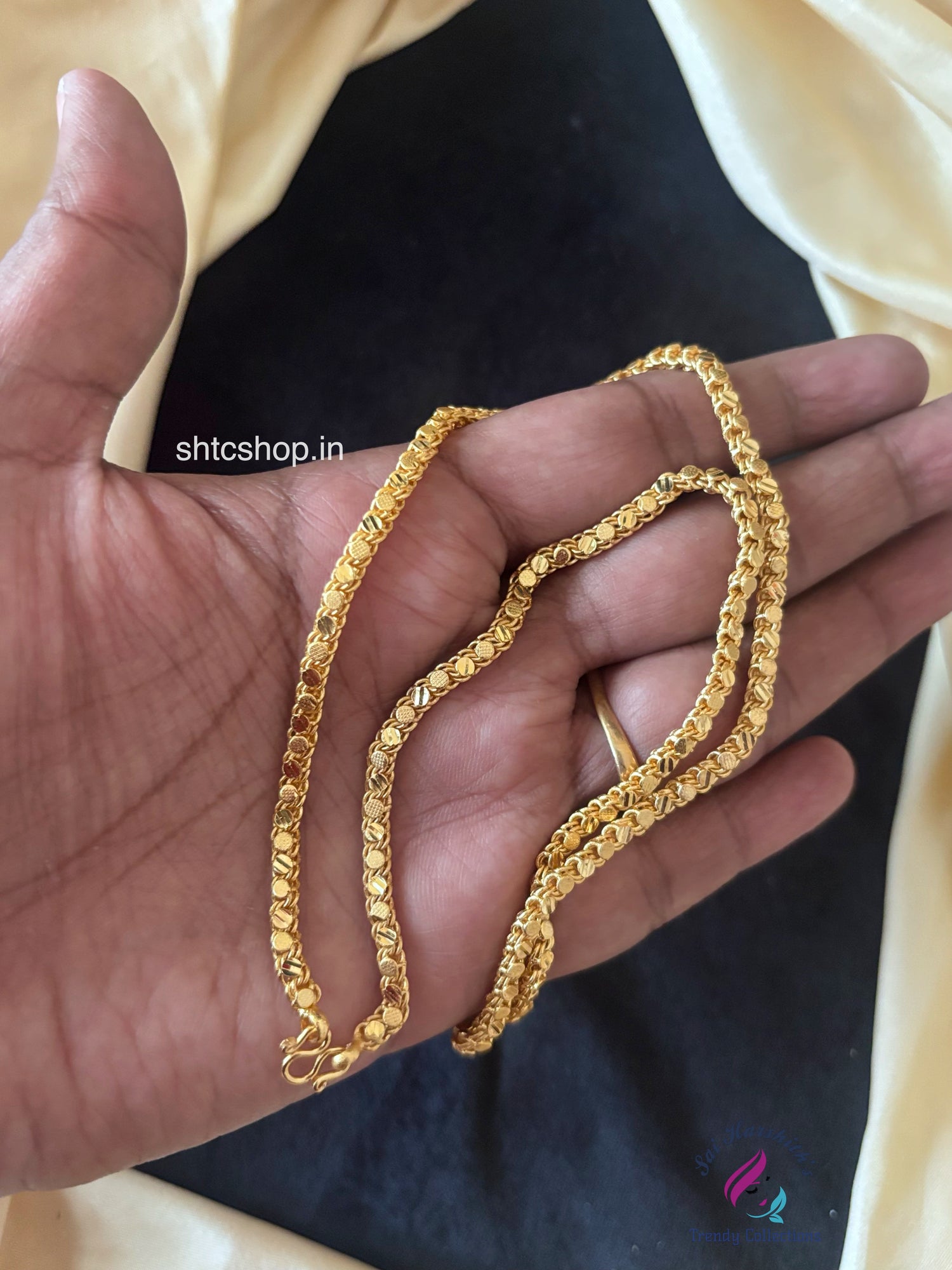 18 inches - 1 gm gold plated chains - SHTC1738