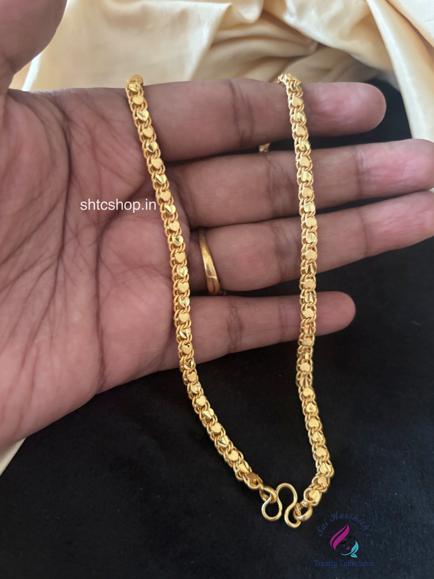 18 inches - 1 gm gold plated chains - SHTC1741