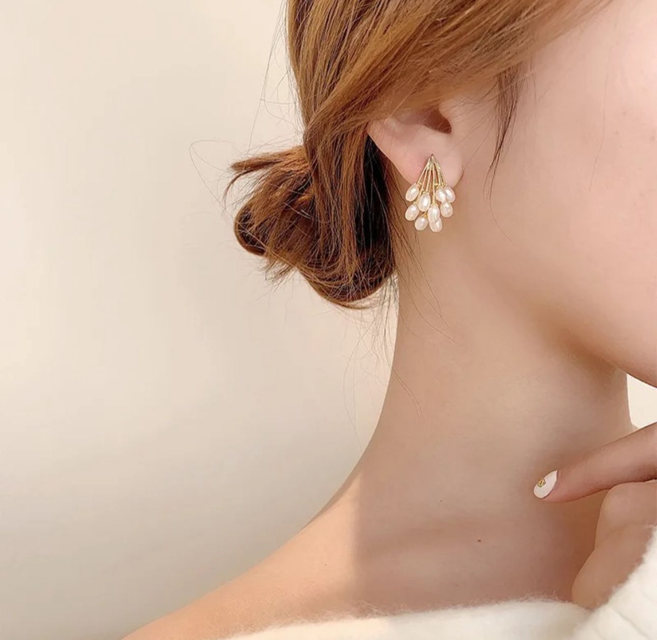 Versatile Baroque Pearl Earrings - KE181