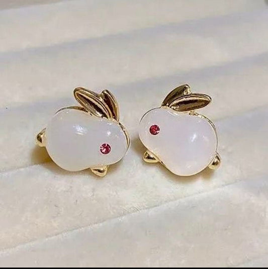 Cute Rabbit Studs - KE189