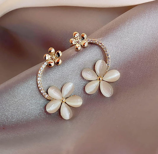 Flower Drop Earrings - KE226