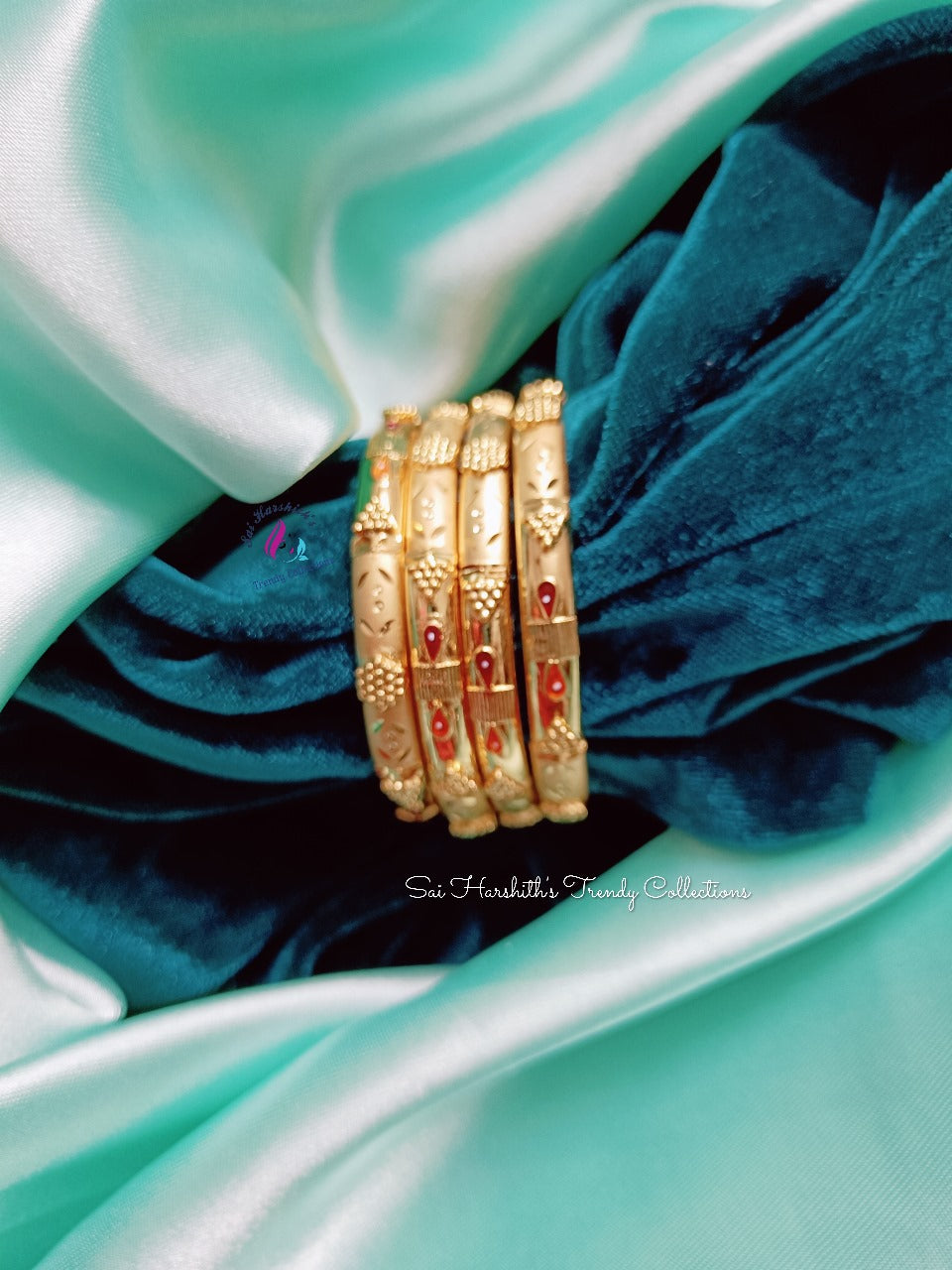 1Gm Gold Forming Bangles - SHTC340