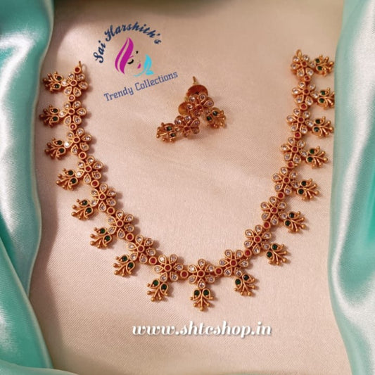 Trendy Matte Necklace - SHTC564