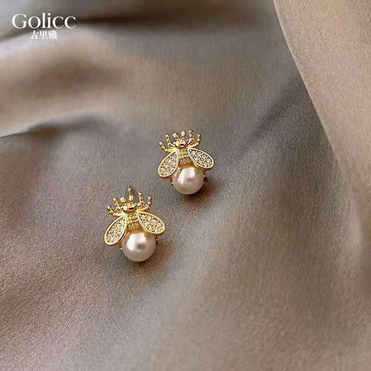 Little Bee Korean Style Earrings - KE517