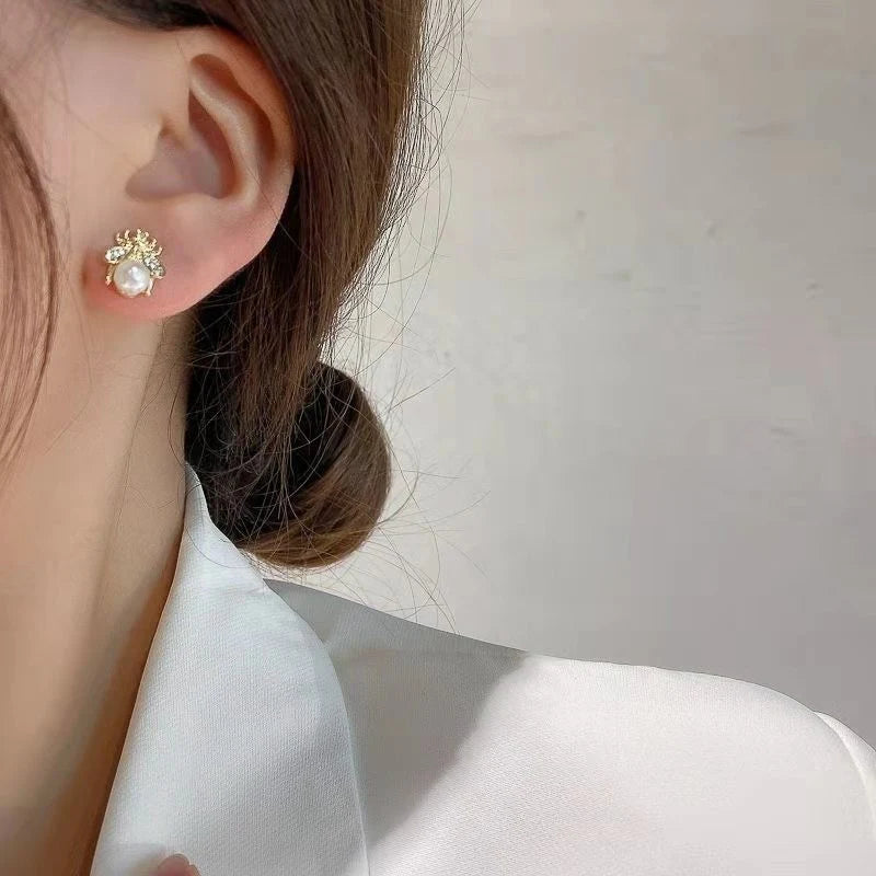 Little Bee Korean Style Earrings - KE517
