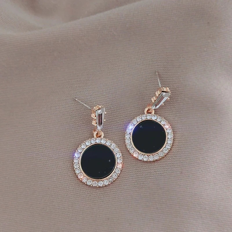 Celebrity Geometric Korean Earrings - KE612