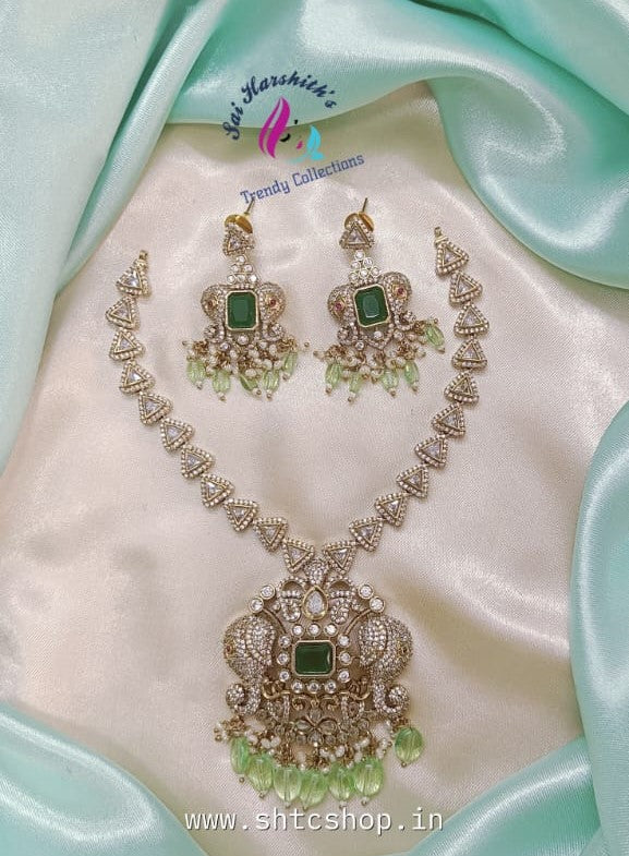 Majestic Victorian Luxury Necklace set - SHTC656