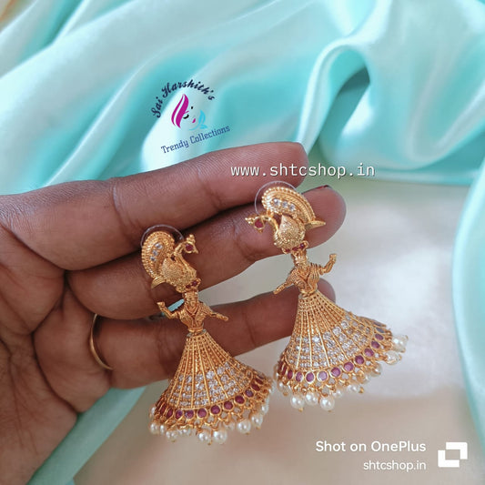 Trendy Butta Bomma Earrings - SHTC734