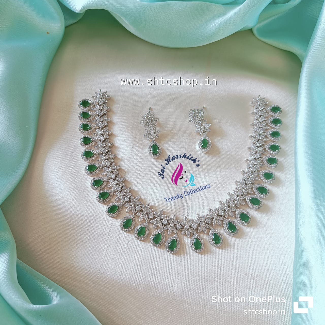 Cz Diamond Replica Jewelry Set - SHTC738