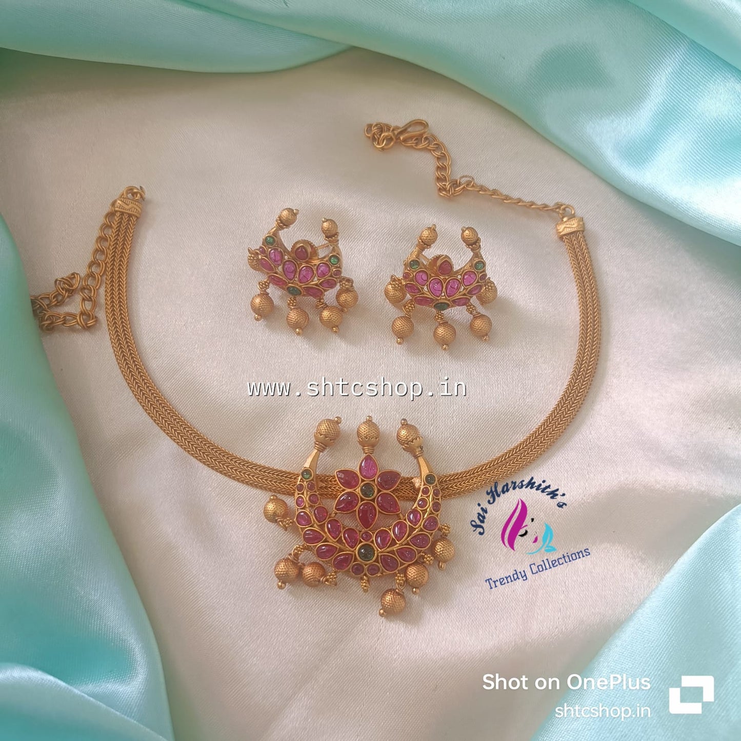 Kempu Necklace - SHTC758