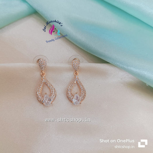 Daily Wear Zirconia Earrings - SHTC782