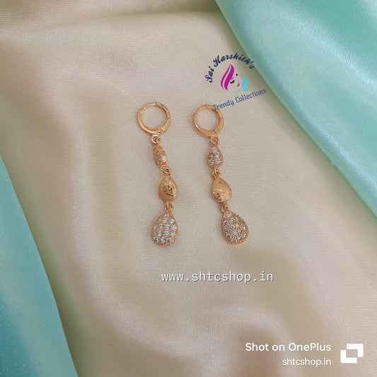 Daily Wear AD Earrings - SHTC783