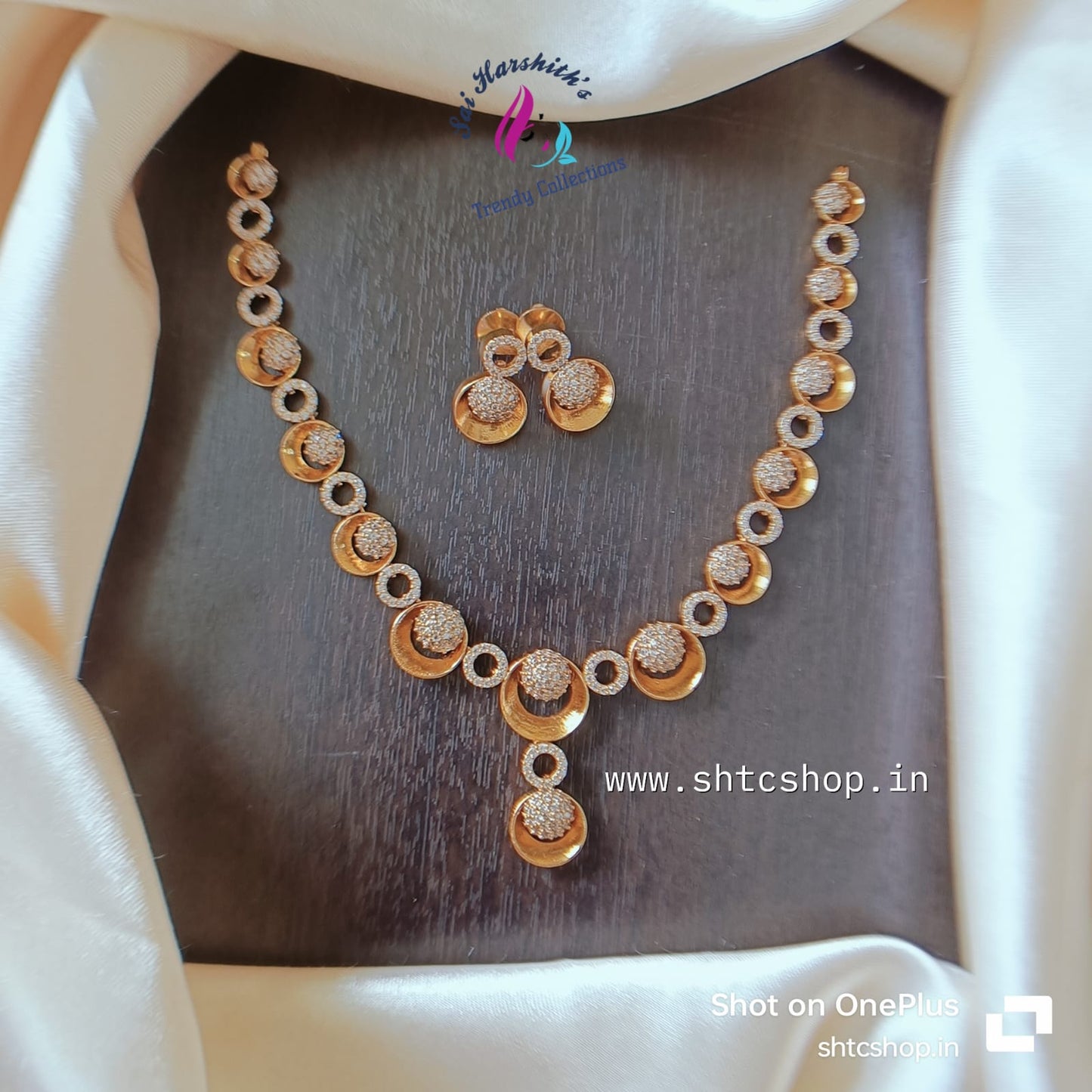 Cz cute Matte Necklace - SHTC800