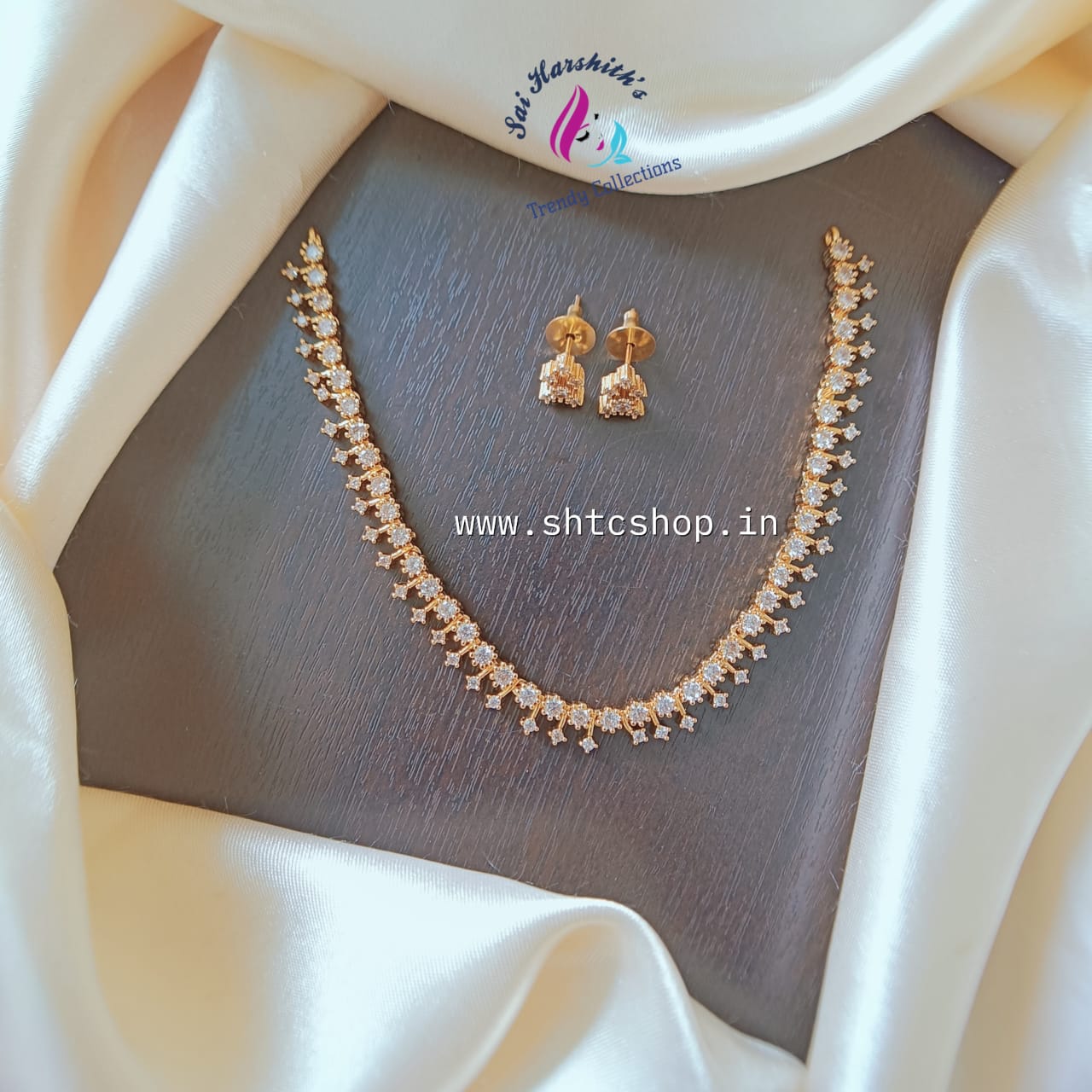 Matte Cz Jewelry Sets - SHTC805