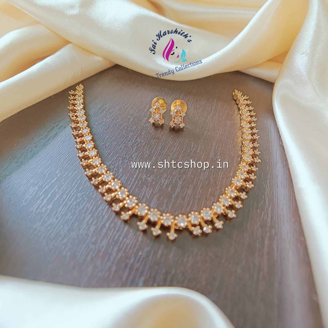 Matte Cz Jewelry Sets - SHTC805