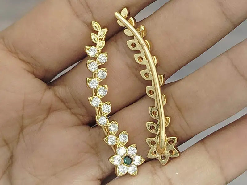 Impon / Five Metal Traditional Ear Cuffs back in Trend (Without Jumkas) - SHTC1212