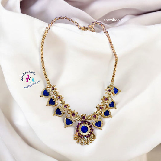 Kerala Style Palaka Necklace - SHTC913