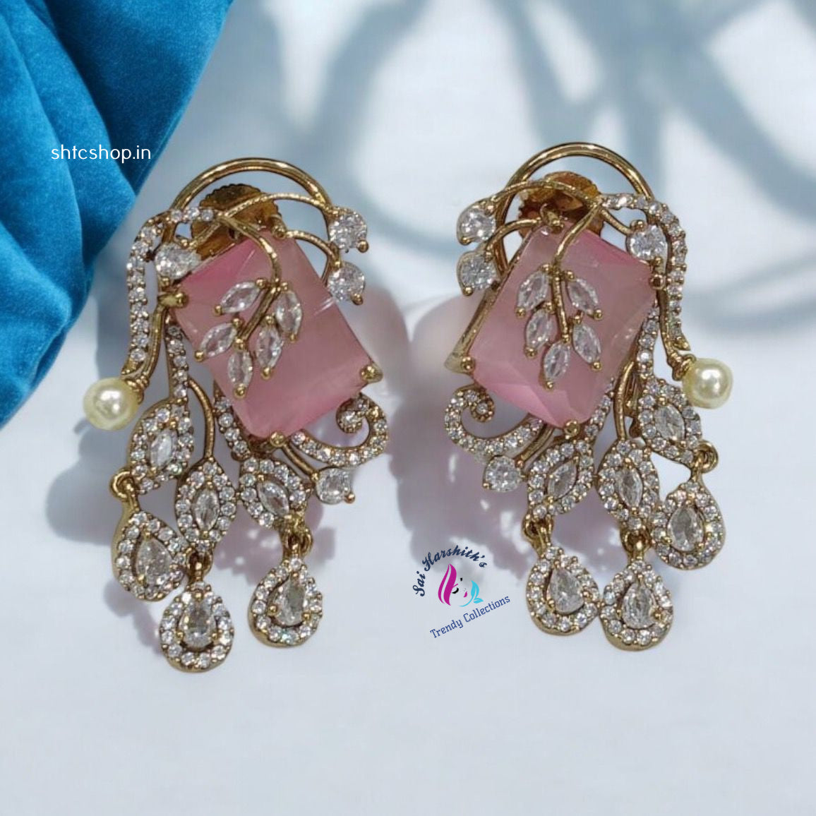 AD statement earrings - SHTC859