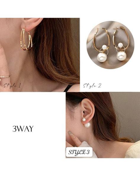 1 Earring - 3 ways of styling - KE248