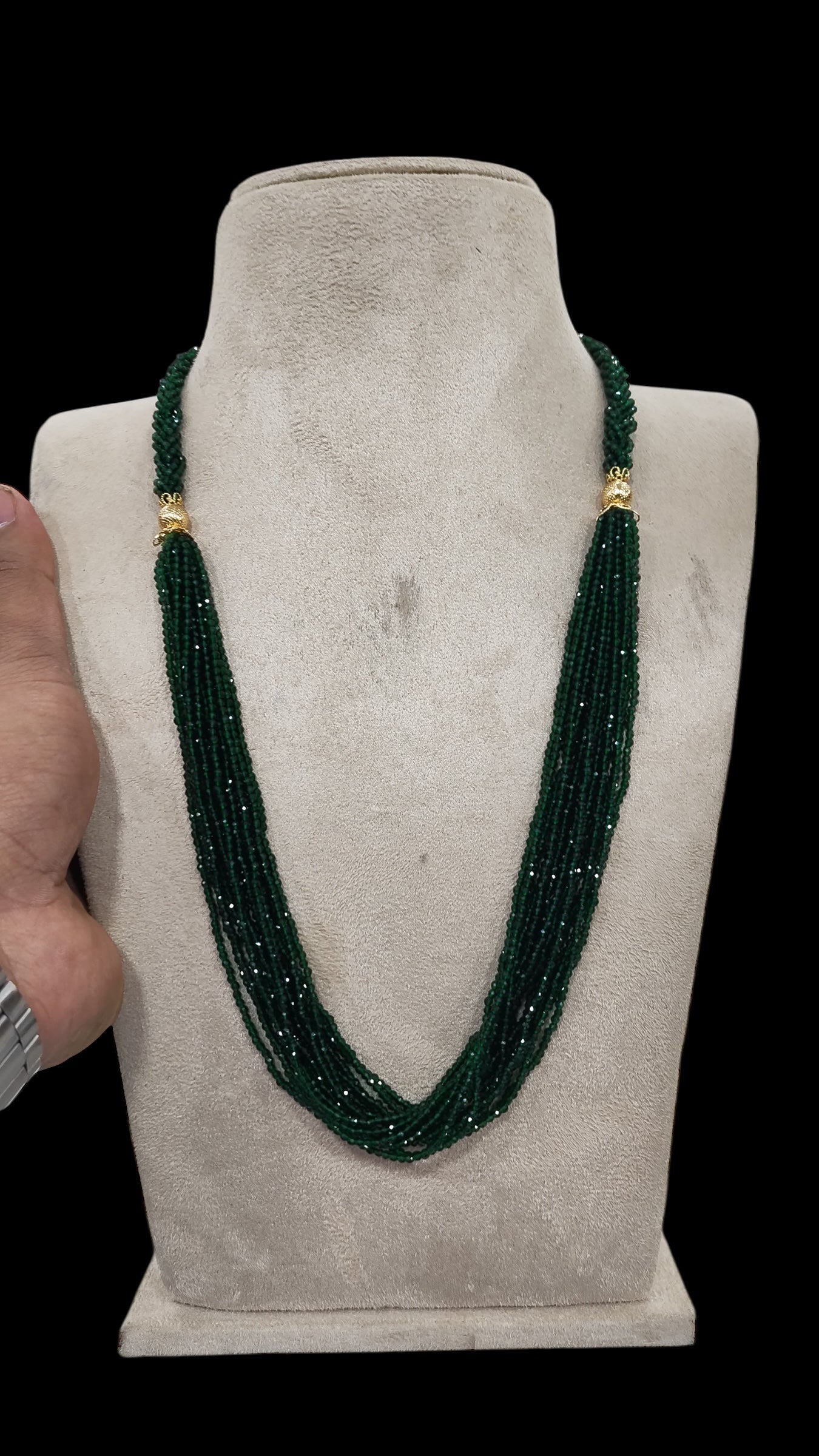 Premium Quality Muti layer crystal Beaded Chain - SHTC1340
