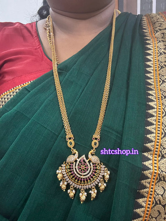 30 inches 3 layer Dollar / Pendant Chain - SHTC1513 - Sai Harshith's Trendy Collections