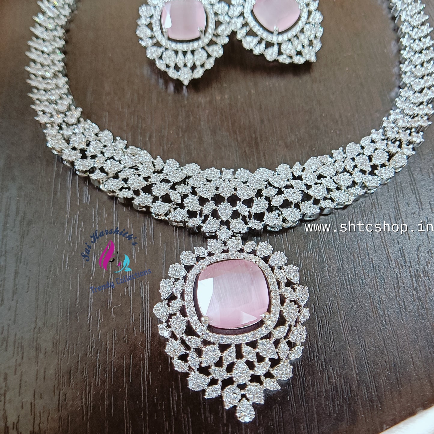 Diamond Replica Zirconia Jewellery set - SHTC816