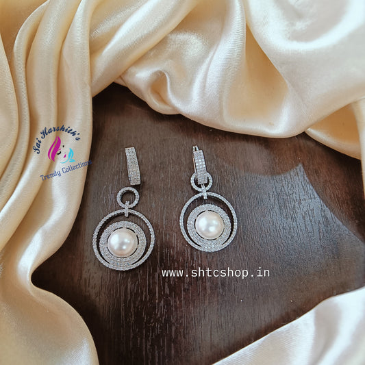 2 in 1 pearl earrings - SHTC824