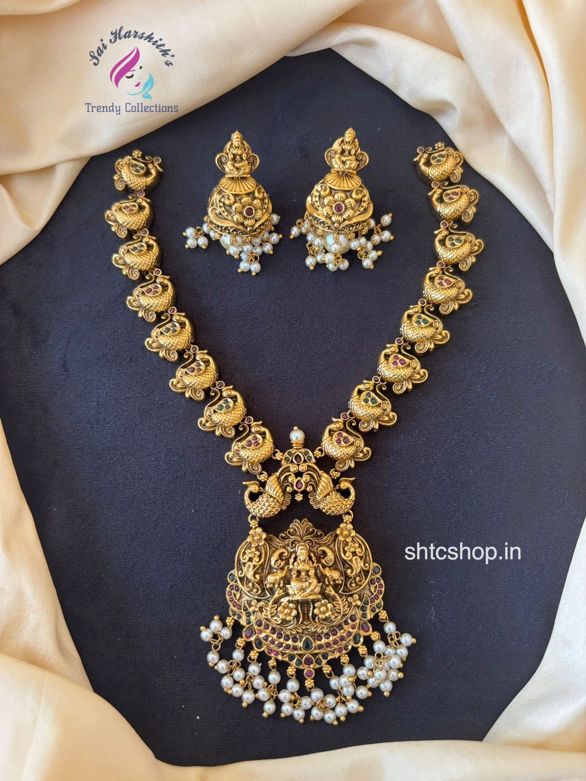 Premium Temple Matte Necklace - SHTC686