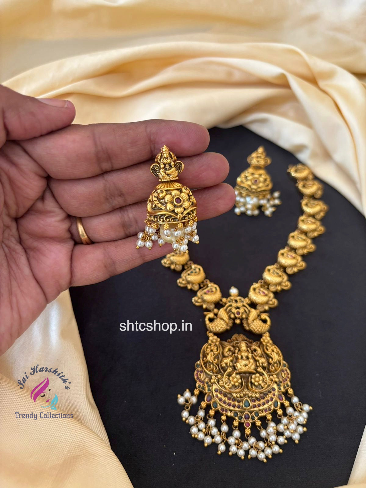 Premium Temple Matte Necklace - SHTC686